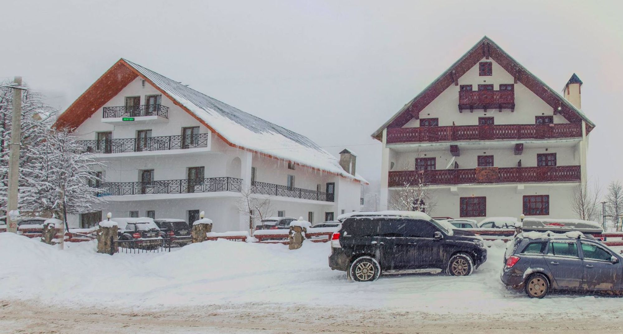 New White House Hotel Bakuriani Exterior foto